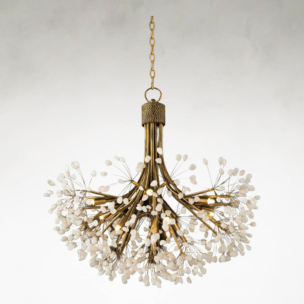 Acrylic Linear chandelier - Aurelia Ray for dining room view 1