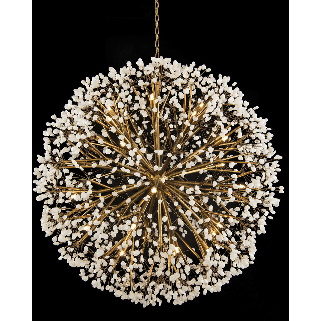 Iron Round chandelier - Vela Ray for dining room view 2