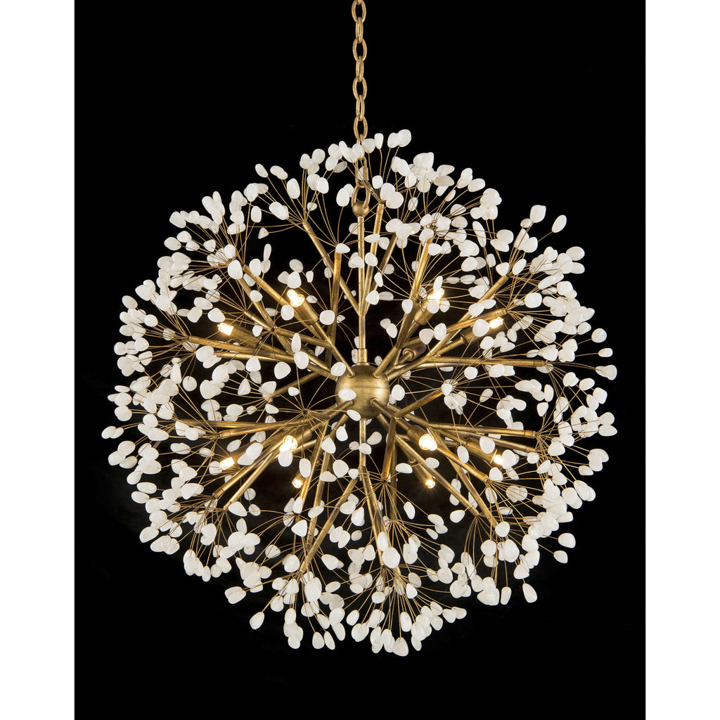 Acrylic Linear chandelier - Tessa Stone for dining room view 2