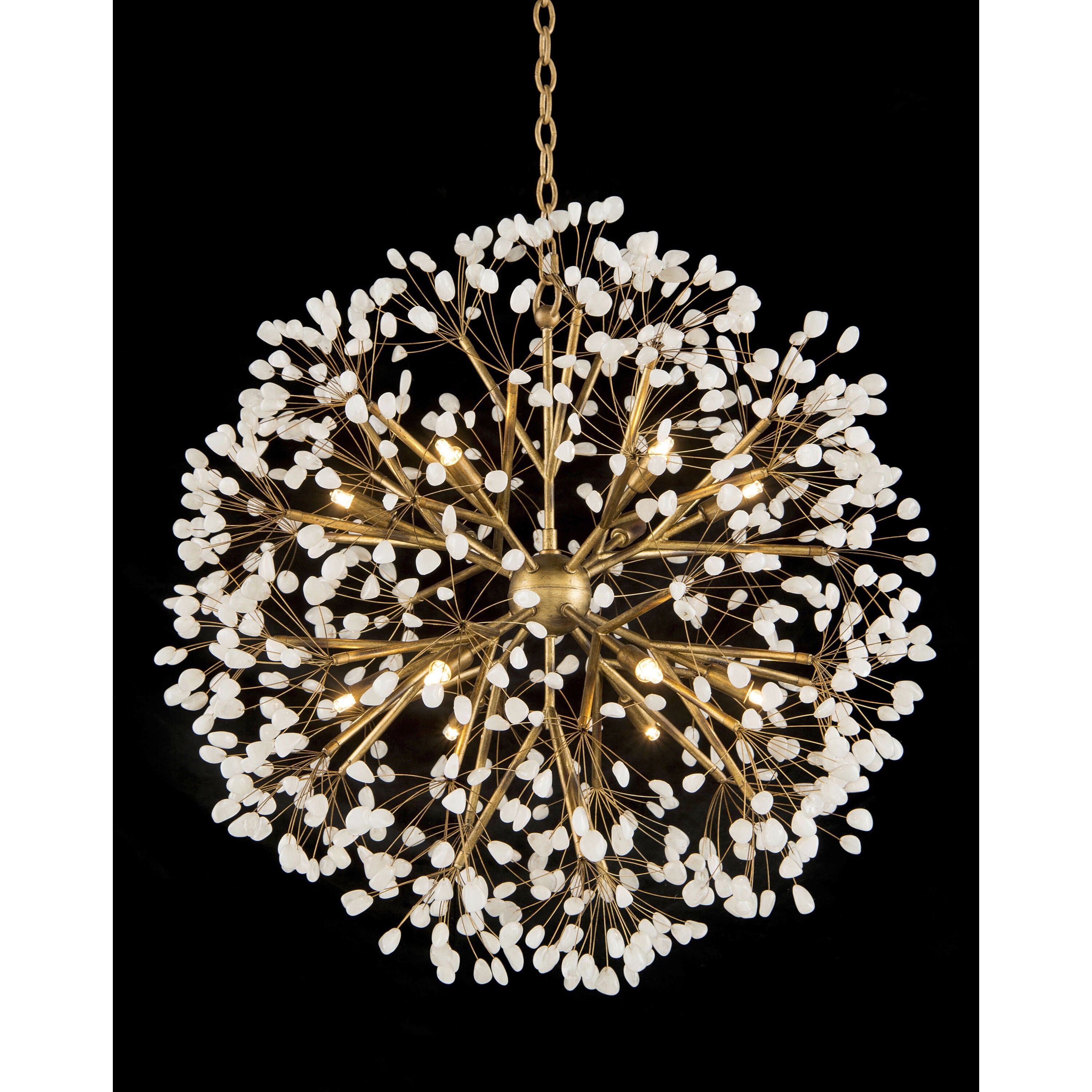 Acrylic Linear chandelier - Tessa Stone for dining room view 2