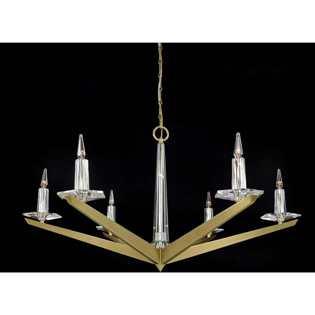 Crystal chandelier - Jessa Stone for dining room view 2