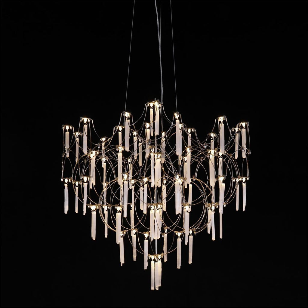 Stone Grove Bells 30.5 inch Chandelier Ceiling Light