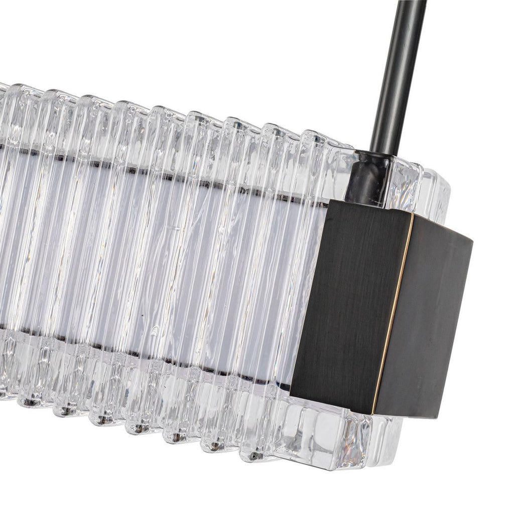 Dahlia Pendant, 10-Light, Bronze, 48.9"W (104355-SKT-05 4RY5N0)