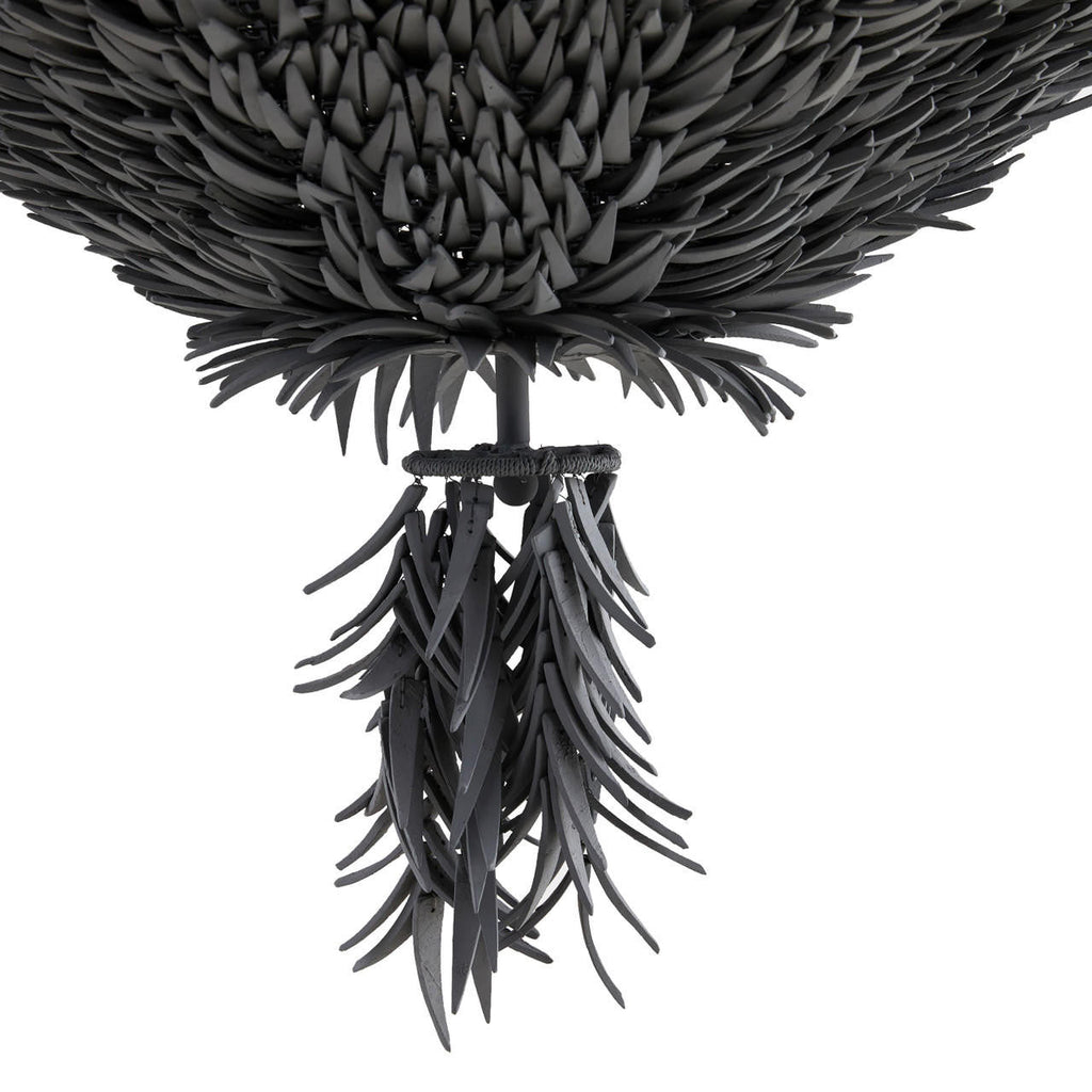 Clear Iron chandelier - Hollis Nest for dining room view 5