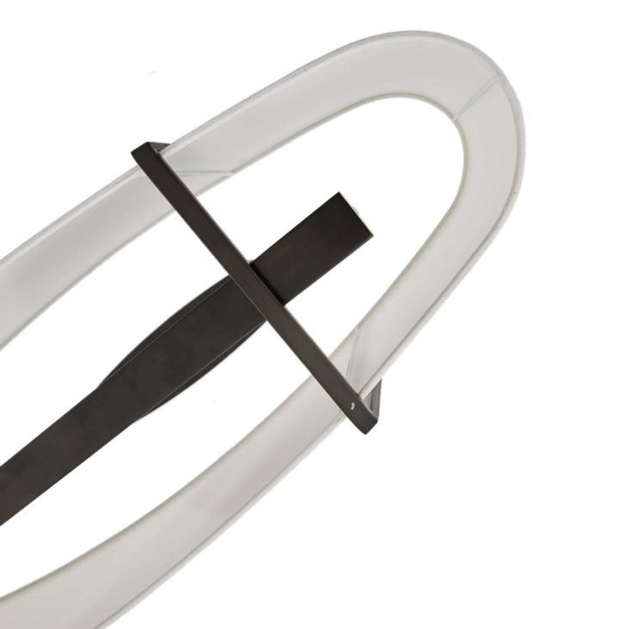 Black Steel Linear chandelier - Celia Peak for dining room view 5