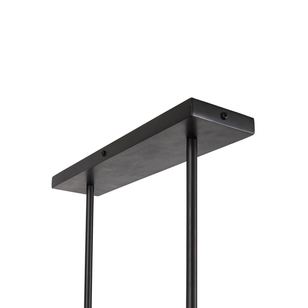 Black Iron chandelier - Evren Nest for dining room view 6