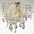 Clear Crystal chandelier - Willa Stone for dining room view 1