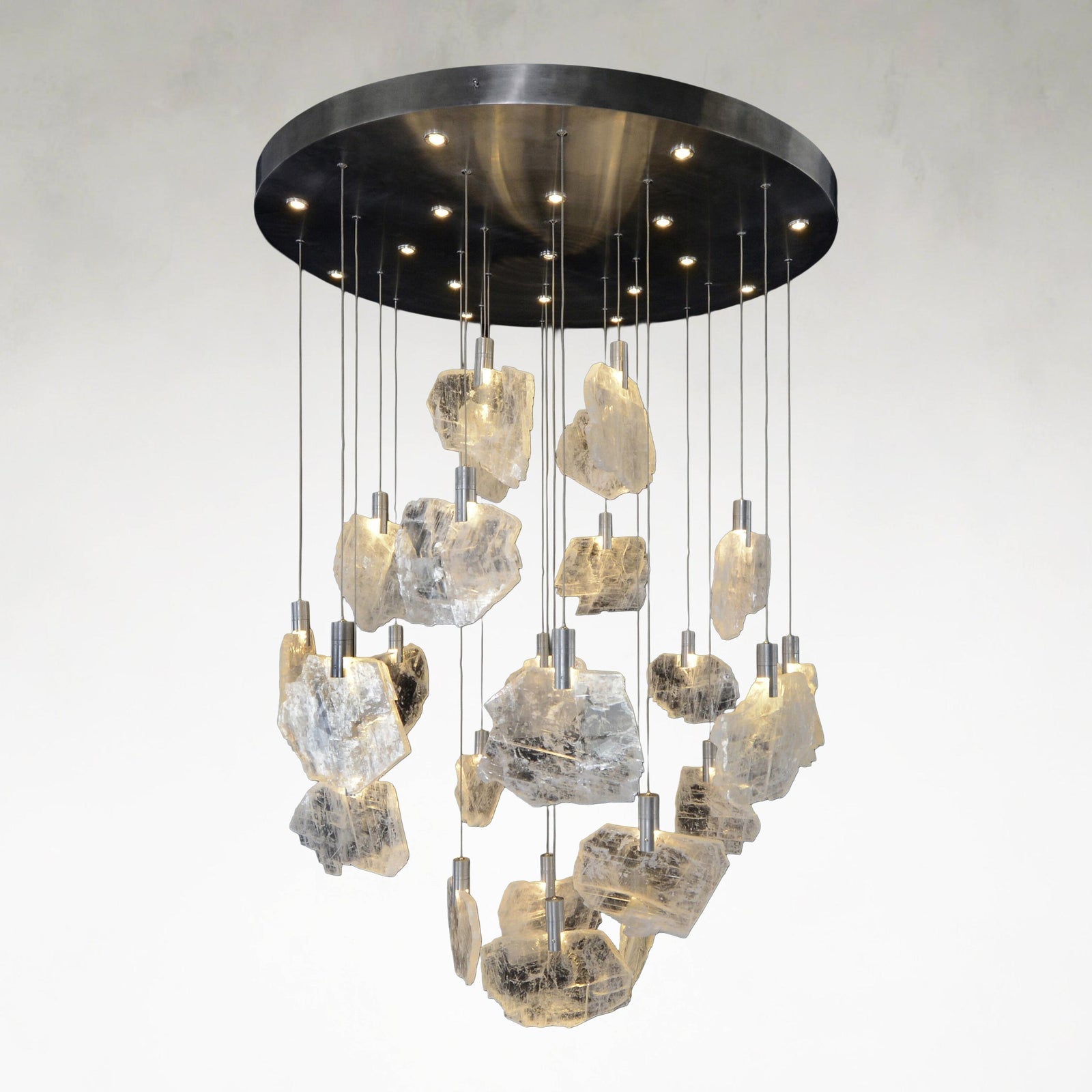 Acrylic chandelier - Faye Stone for dining room view 1