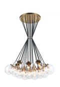Manhattan Chandelier, 162-Light, LED, Chrome, 37"W (C48637CH 305UKDU)
