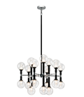 The Bougie Chandelier, 19-Light, Chrome, 29.5"W (C63019CHOP 305UQ8E)