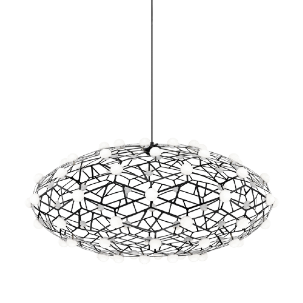 Coral Chandelier, 84-Light, LED, Black, 30.9"W (C76330BK 305XP0M)
