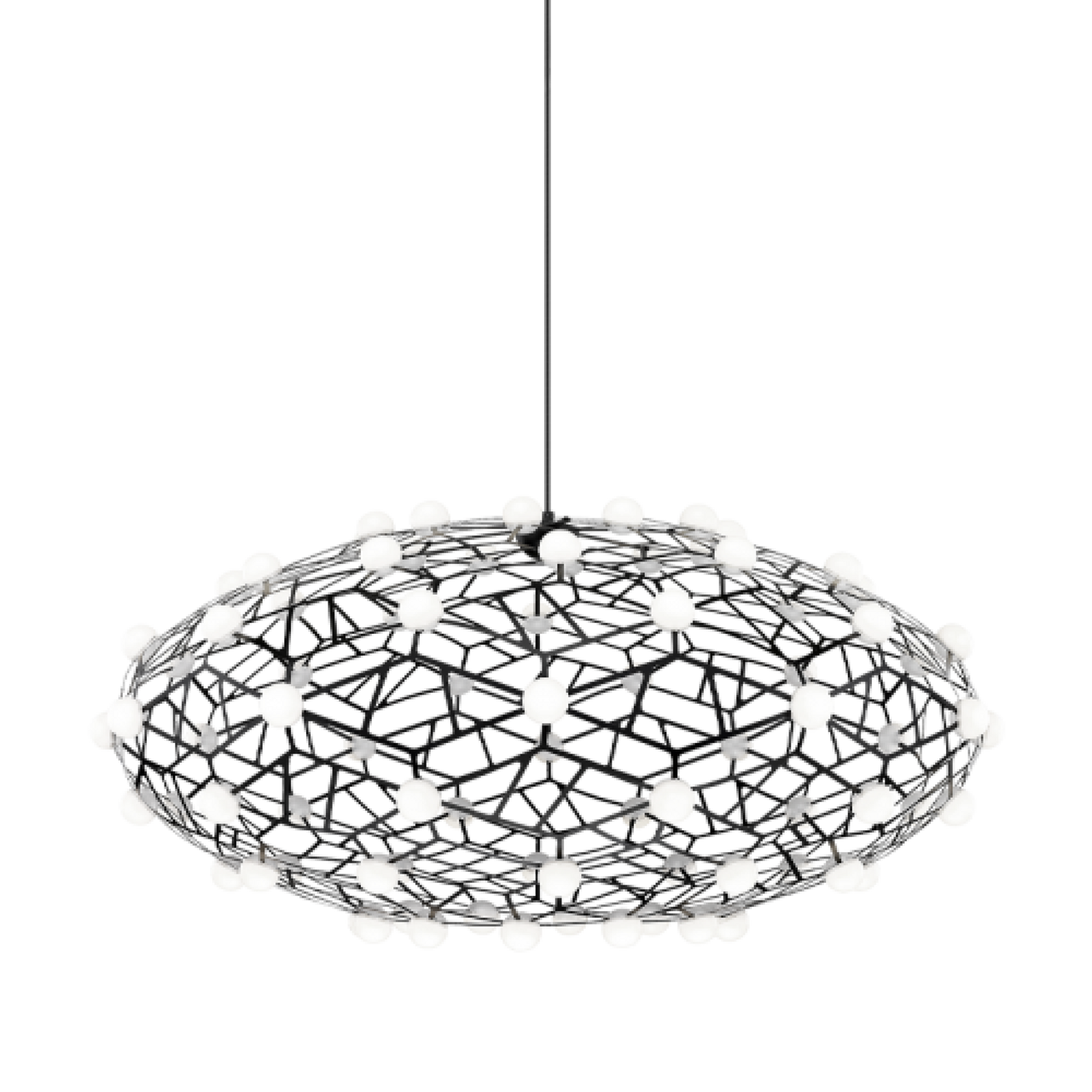 Coral Chandelier, 84-Light, LED, Black, 30.9"W (C76330BK 305XP0M)
