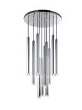 Particles Pendant, 12-Light, Brass, 38"W (C58212AGCL 305UR6J)