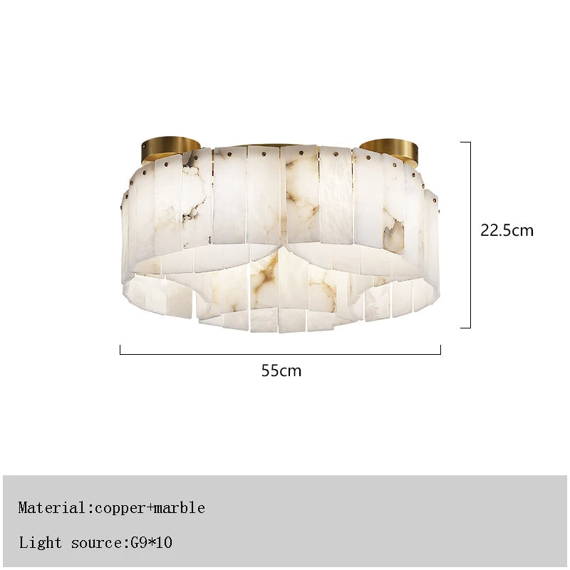 Brass Brass chandelier - Esme House for dining room view 6
