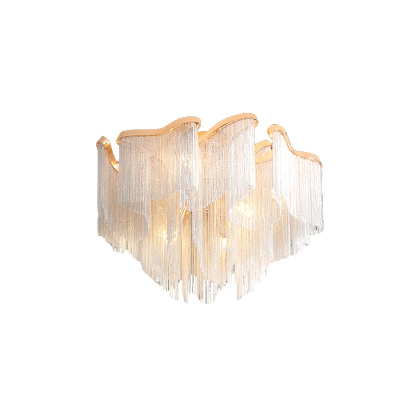 Steel chandelier - Viana Lane for dining room view 9