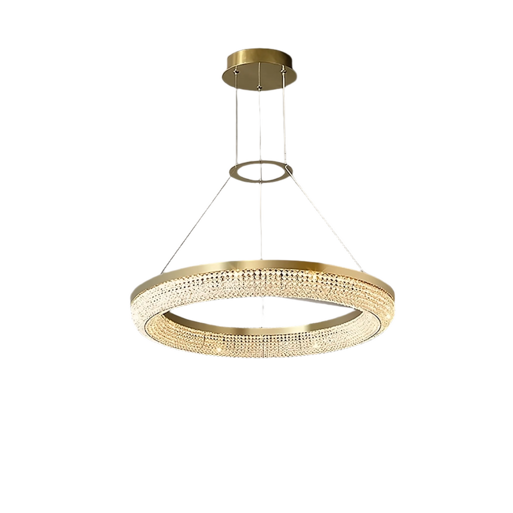 Clear Crystal chandelier - Caro Bay for dining room view 6