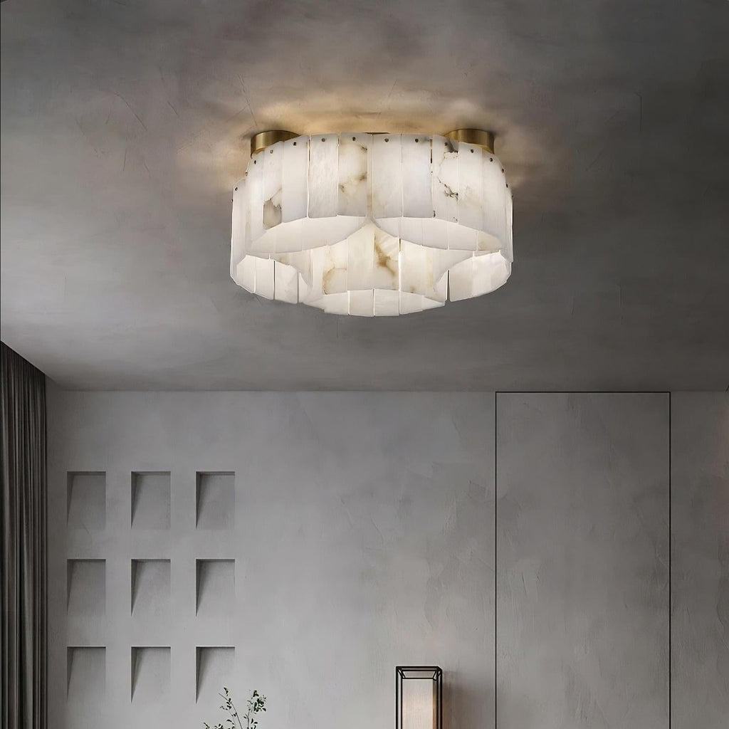 Brass Brass chandelier - Esme House for dining room view 2