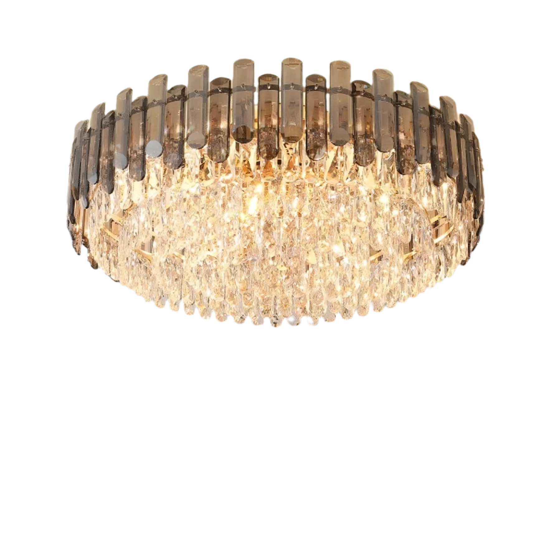 Clear Crystal Round chandelier - Fiora Bay for dining room view 5