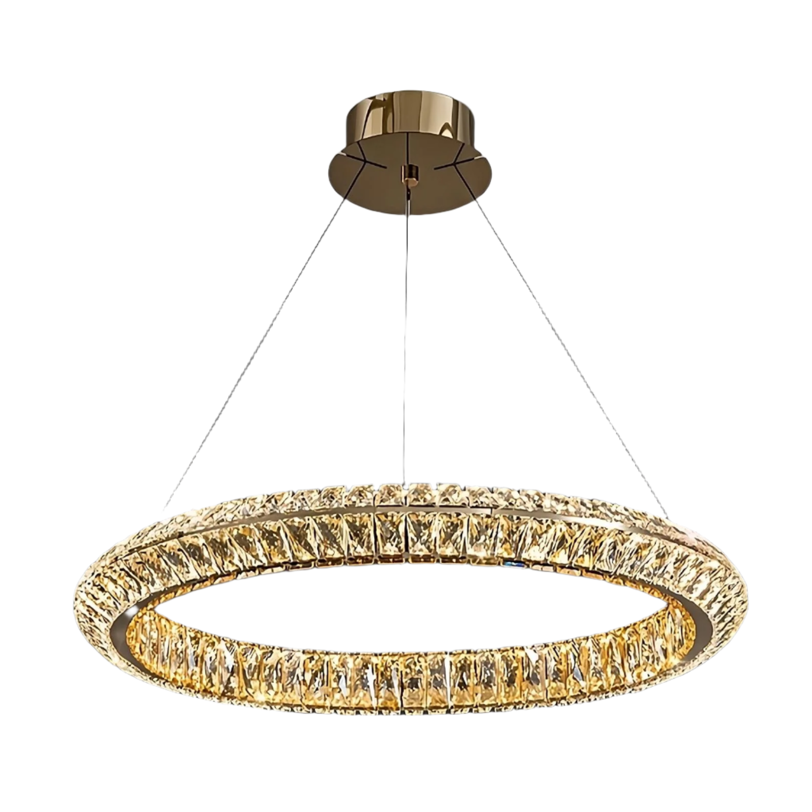 Clear Crystal chandelier - Sabine Lane for dining room view 6