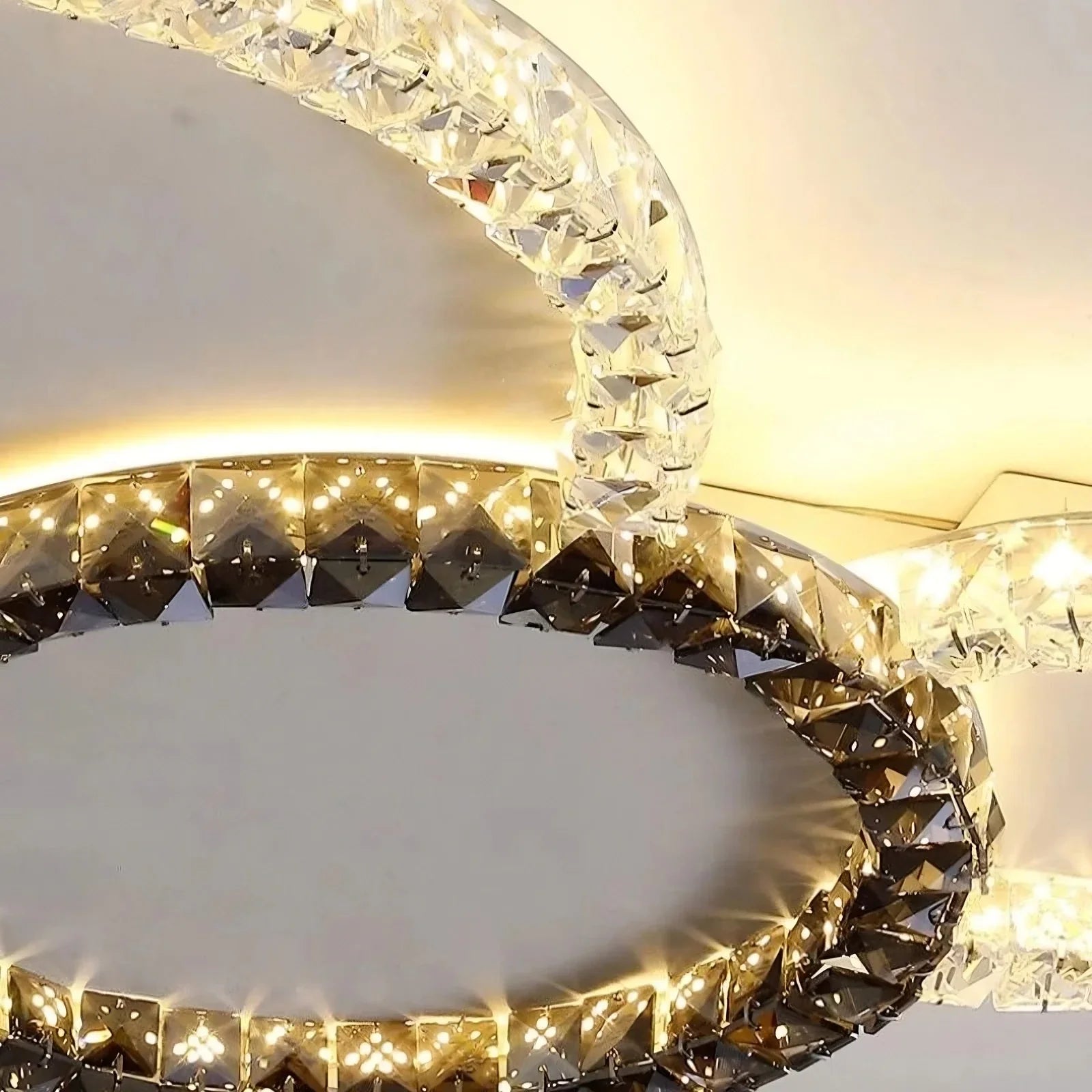 Crystal Round chandelier - Della Bay for dining room view 3