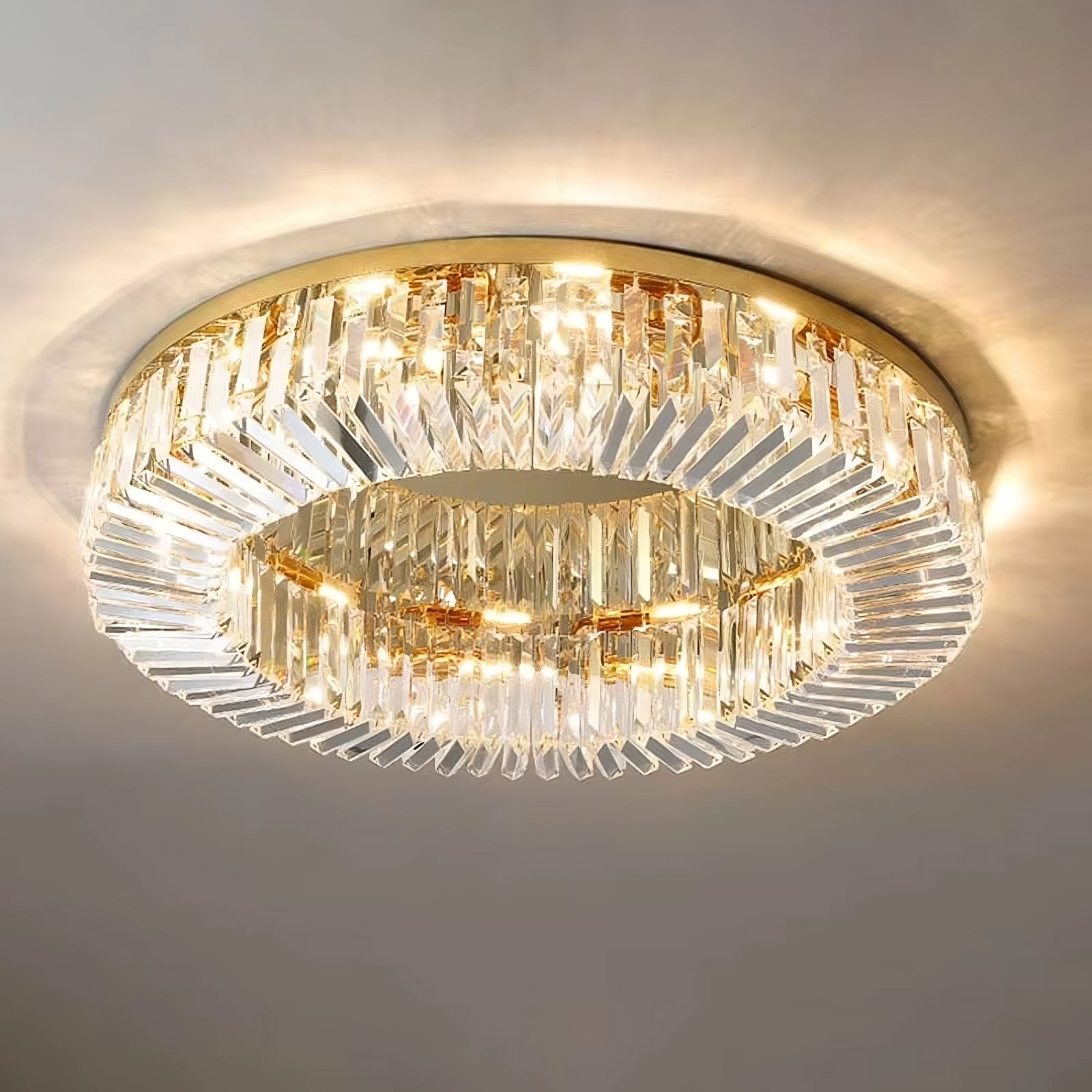 Clear Crystal chandelier - Keira House for dining room view 1