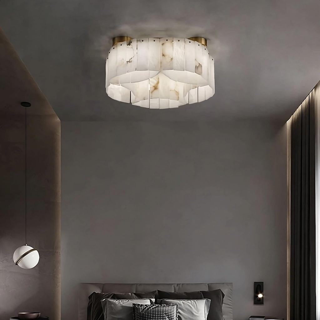 Brass Brass chandelier - Esme House for dining room view 3
