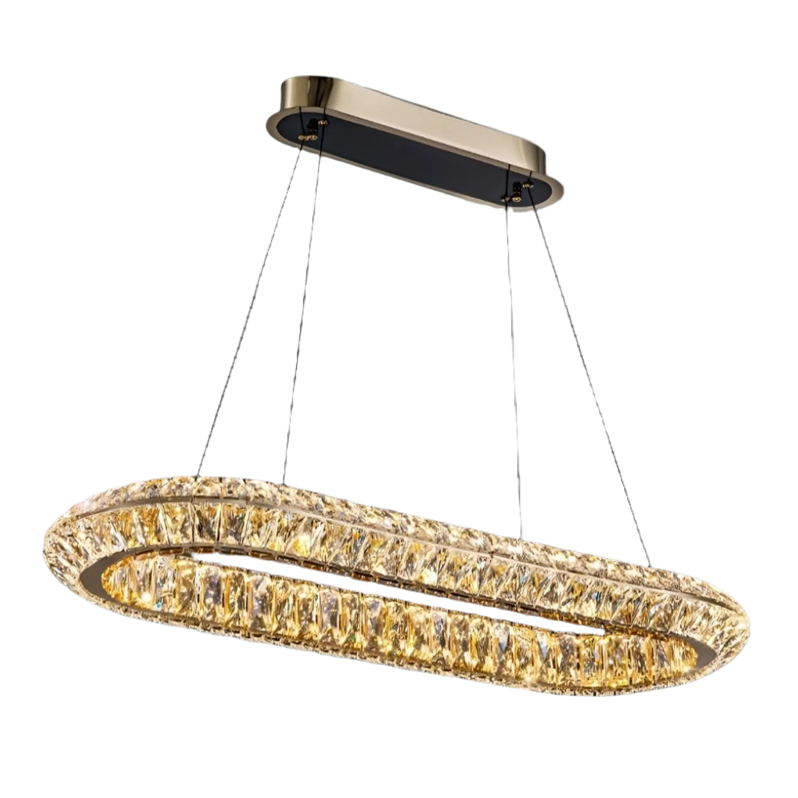 Clear Crystal chandelier - Kaia Lane for dining room view 7