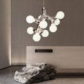 Acrylic Linear chandelier - Viola Lane for dining room view 1