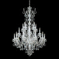 Clear Crystal Candle chandelier - Tova Field for dining room view 1