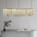 Crystal chandelier - Viola Bay for dining room view 1