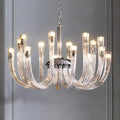 Glass chandelier - Lumen Bay for dining room view 1