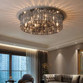 Smoke Crystal chandelier - Arden House for dining room view 1