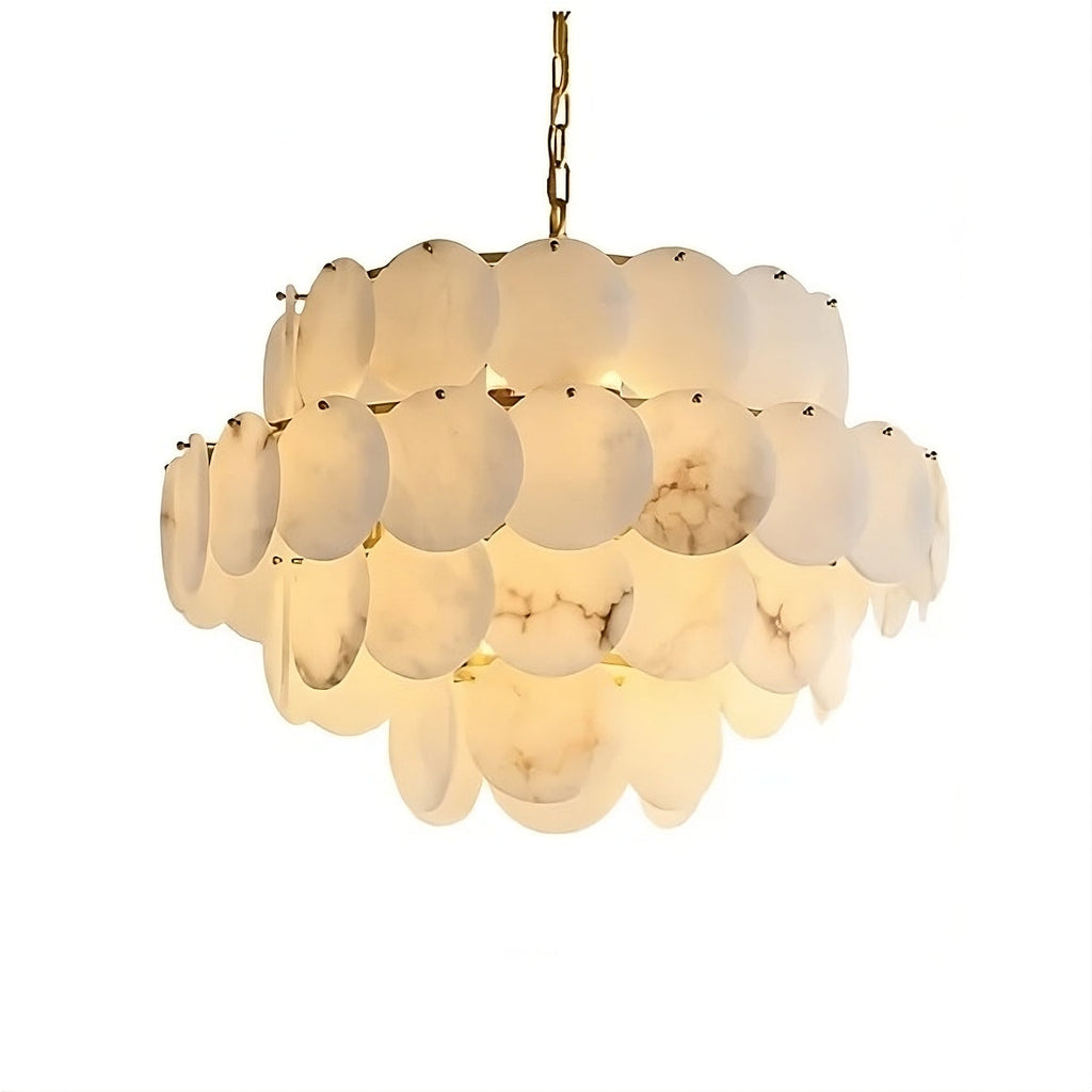 Brass Brass chandelier - Seren House for dining room view 10