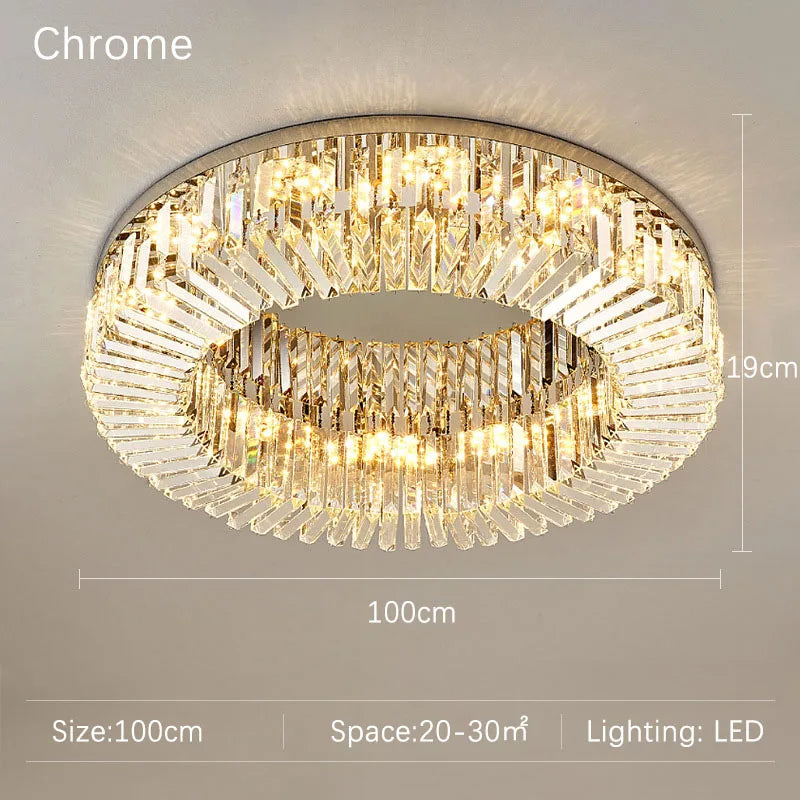 Clear Crystal chandelier - Petra House for dining room view 13