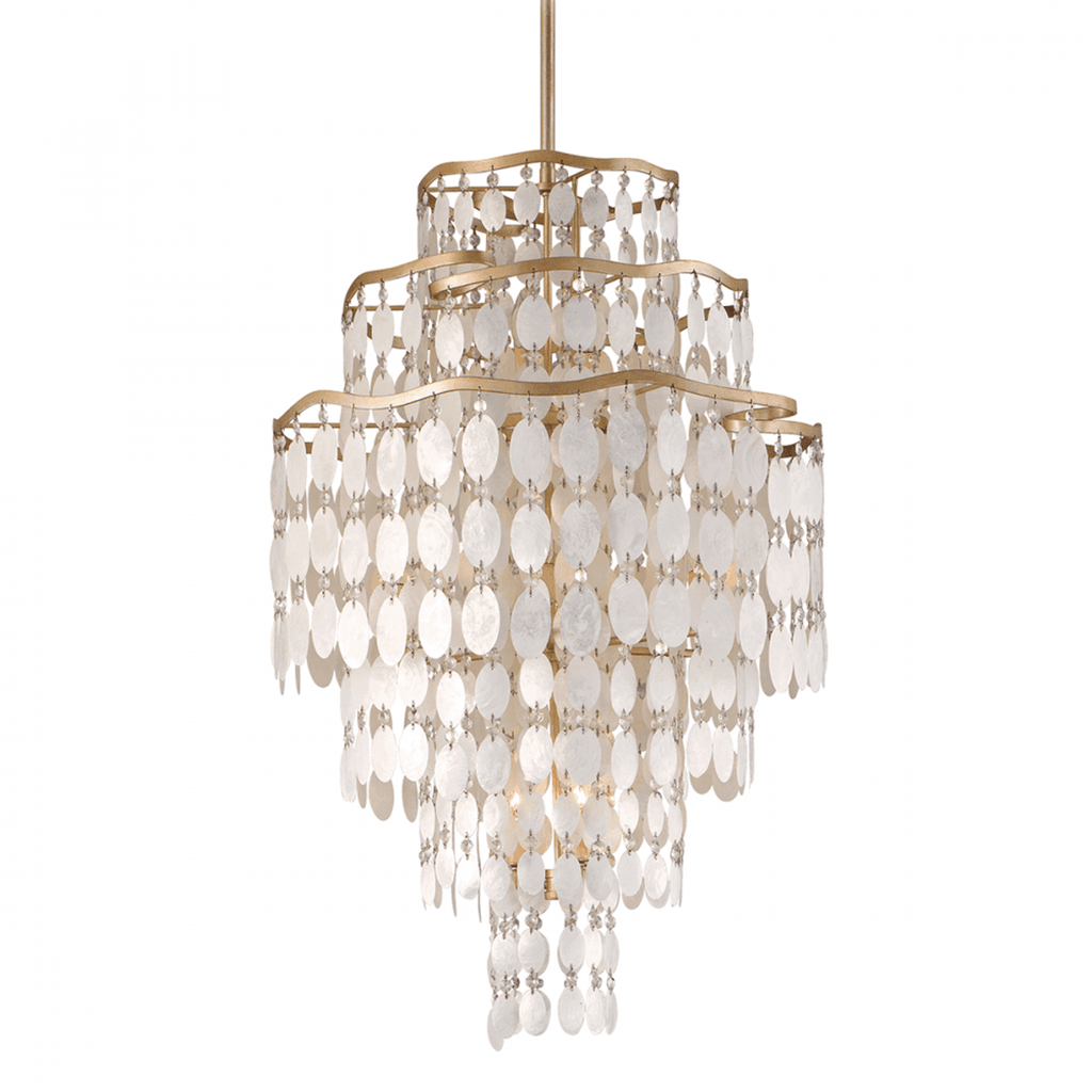 Black Crystal chandelier - Riven Verge for dining room view 2