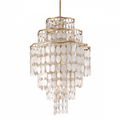 Giselle Chandelier, 24-Light, Delphine, Metal, Crystal Shade, 46"W (1-1962-24-18 ALVNZ)