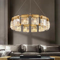 Clear Crystal chandelier - Ilona Bay for dining room view 1