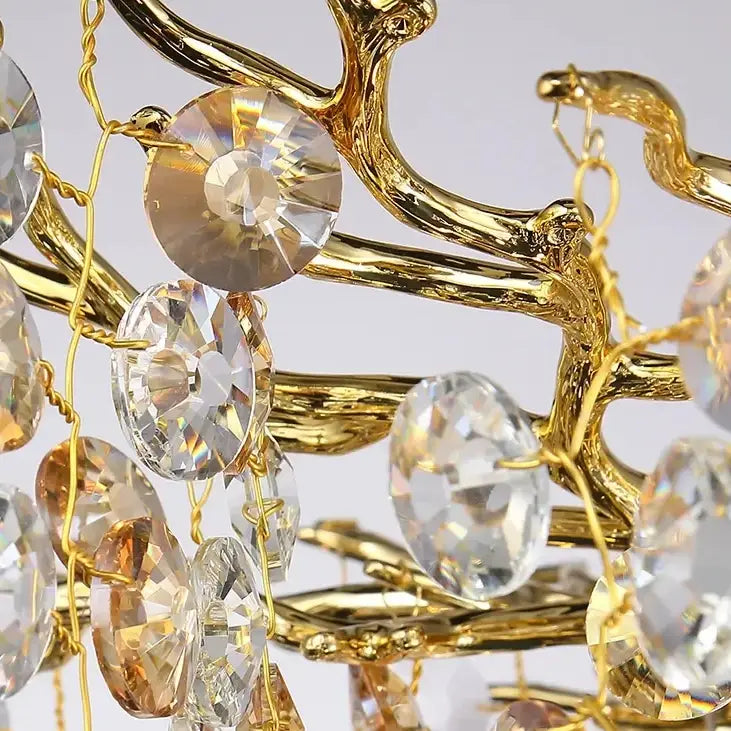 Clear Crystal chandelier - Xara Lane for dining room view 5