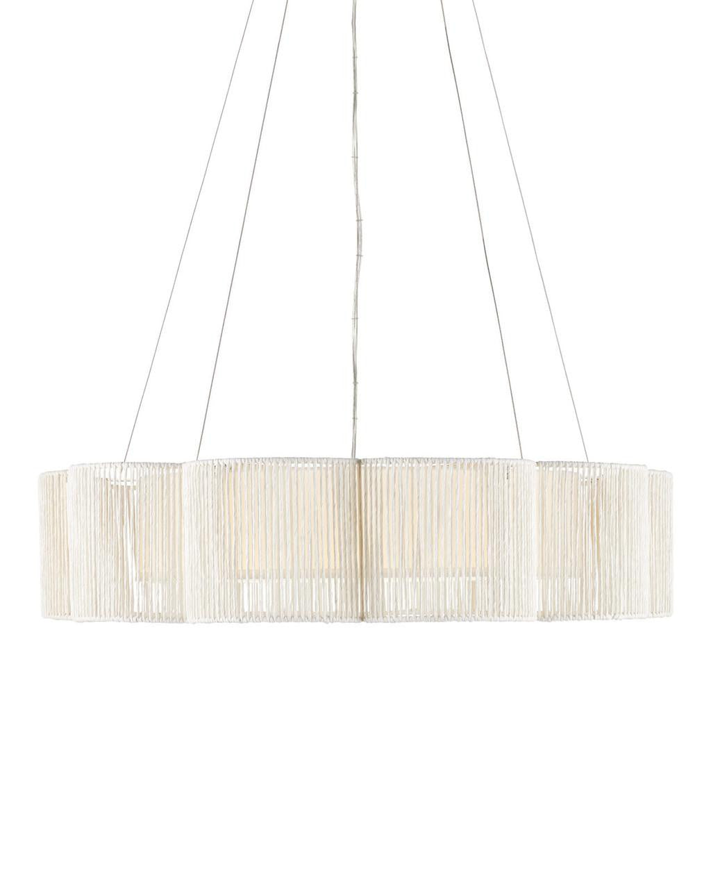 Natural Iron chandelier - Rosa Peak for dining room view 7