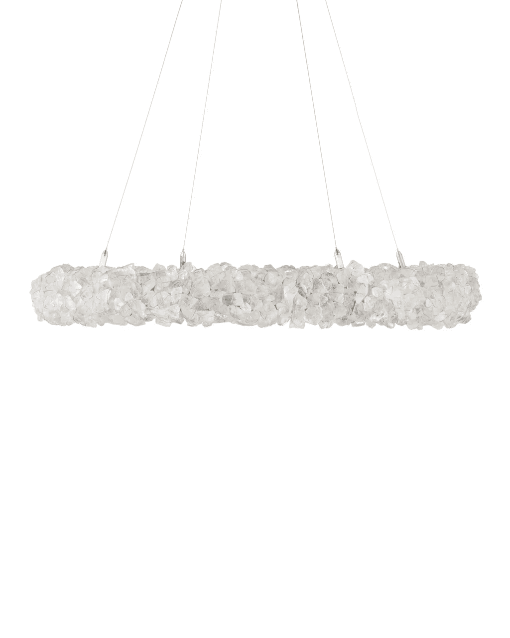 Clear Crystal chandelier - Ivara Ray for dining room view 8