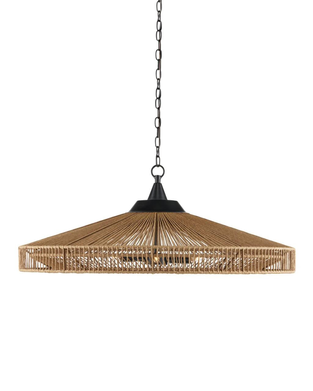 Black Iron Round chandelier - Tessa Peak for dining room view 5
