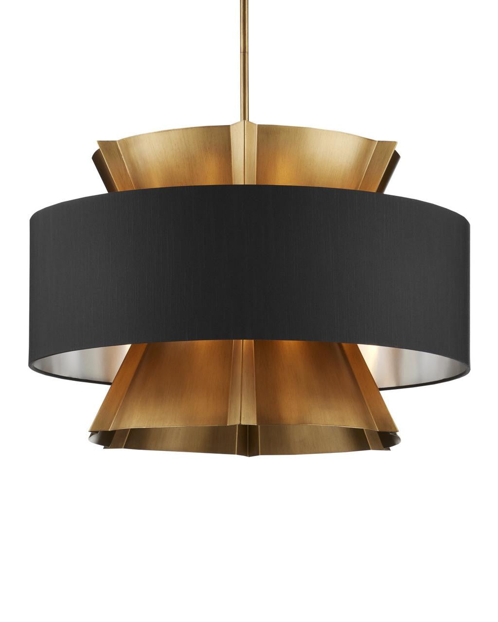 Gold Iron chandelier - Maris Trace for dining room view 7