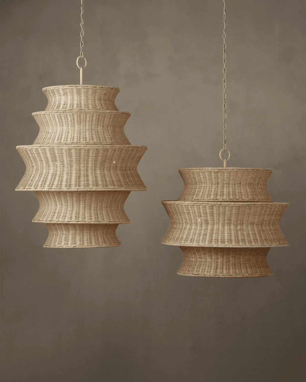 Bronze Iron chandelier - Una Verge for dining room view 8