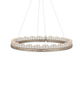 Clear Crystal chandelier - Ivara Ray for dining room view 1