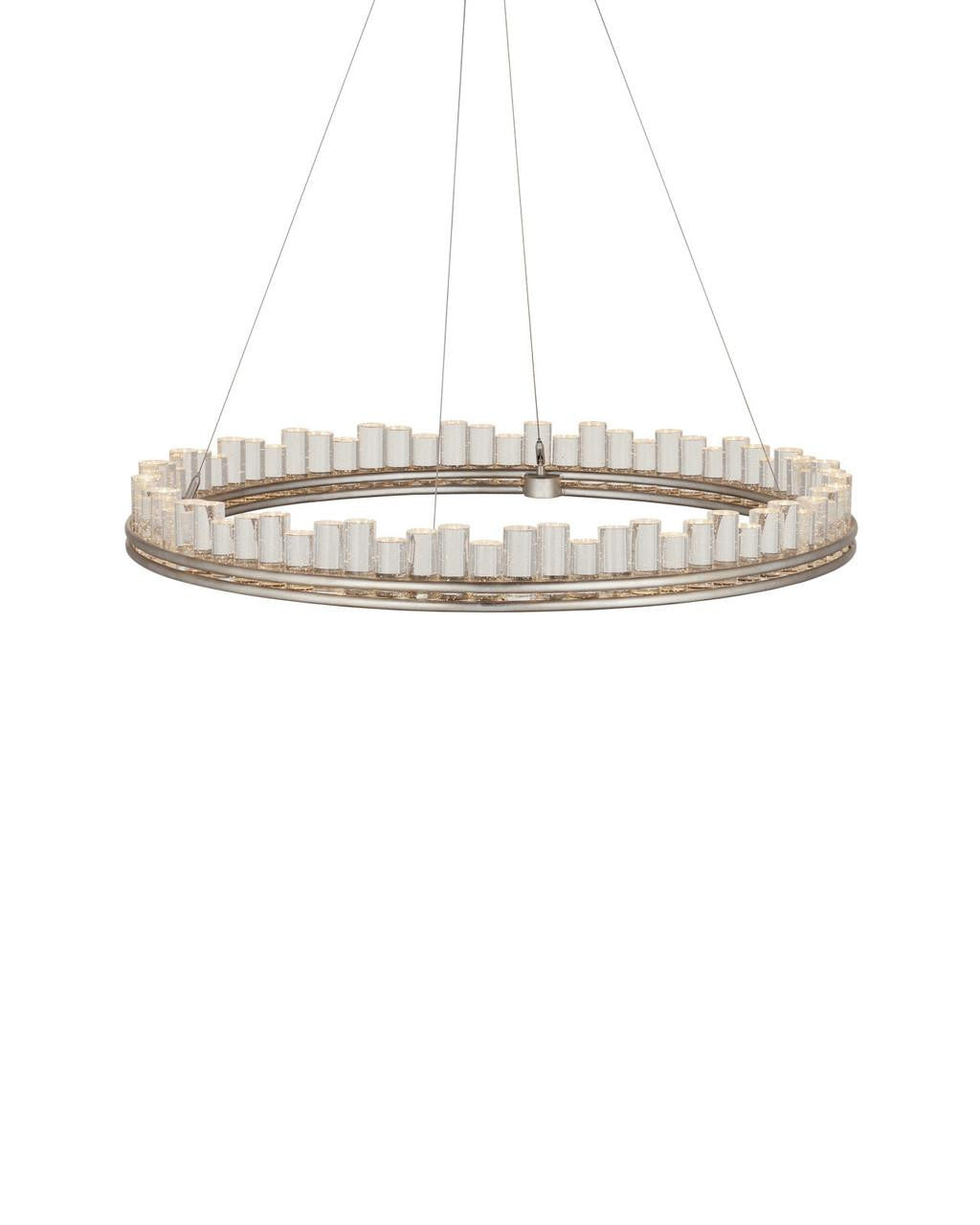 Clear Crystal chandelier - Ivara Ray for dining room view 1