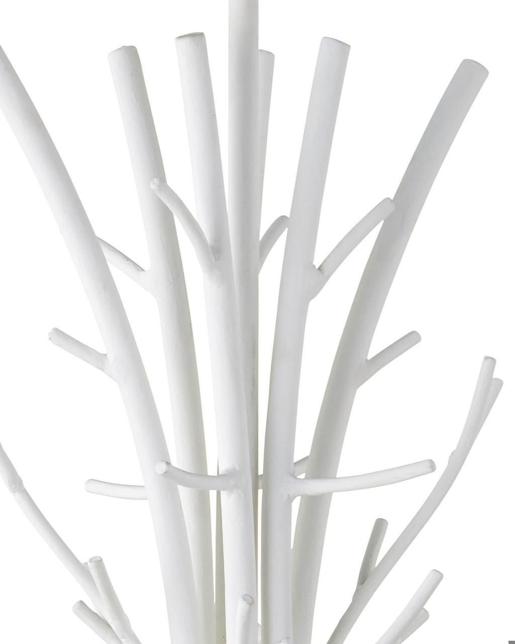White Iron chandelier - Nerea Point for dining room view 5