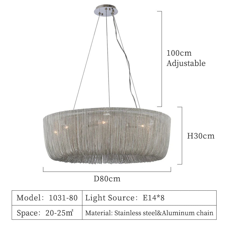 Steel chandelier - Vale House for dining room view 6