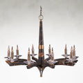 Crystal chandelier - Siena Stone for dining room view 1