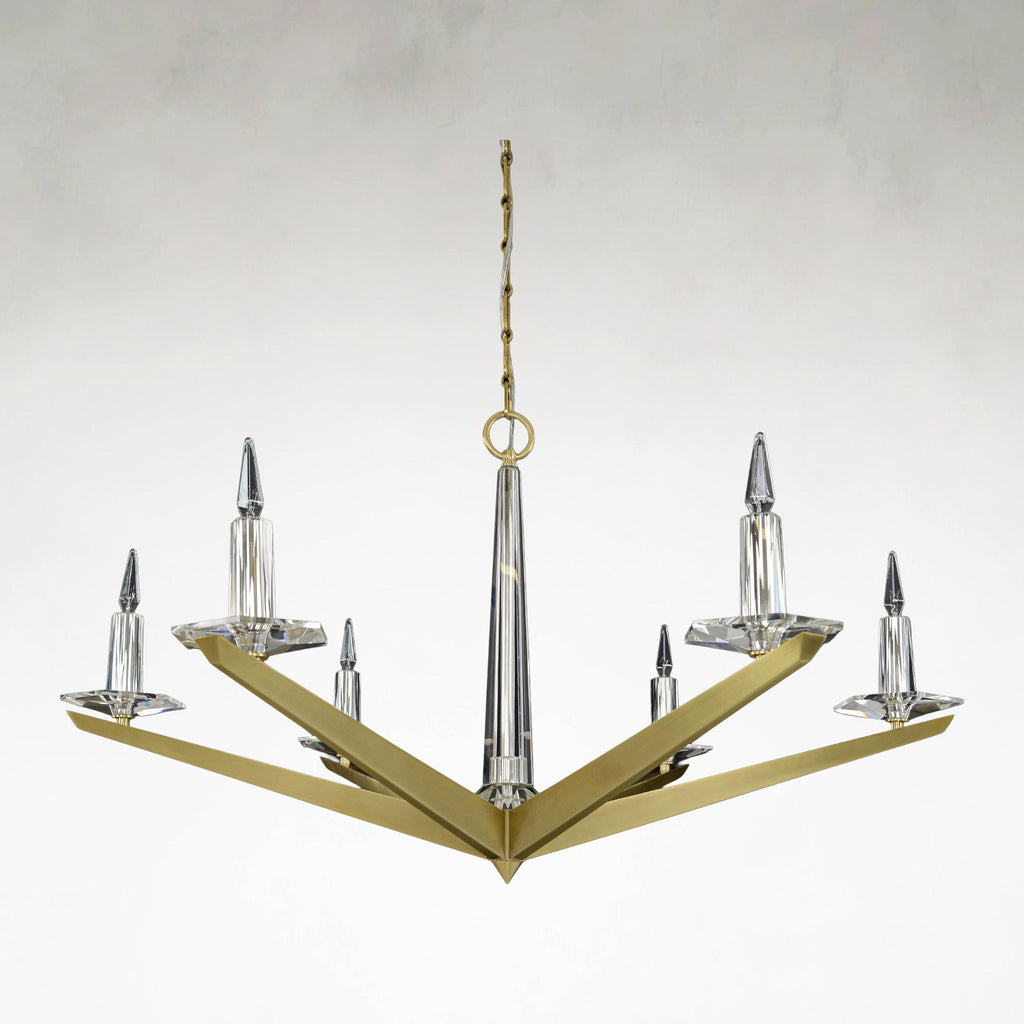 Crystal chandelier - Jessa Stone for dining room view 3
