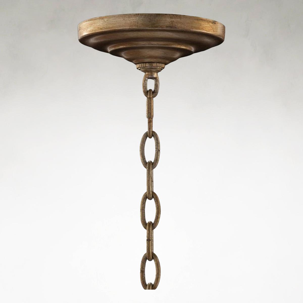 Silver Crystal chandelier - Arden Ray for dining room view 5